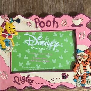 Disney Pink Winnie the Pooh Character Photo Frame
